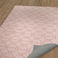 Фицуотър Пинк зона килим от Кавка Дизайнс