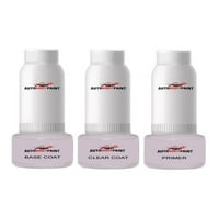 Докоснете Basecoat Plus Clearcoat Plus Primer Spray Paint Kit, съвместим с Tornado Red E-Golf Volkswagen