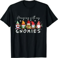Забавна грозна Коледа с моите Gnomies Garden Gnomes Lover Men Тениска