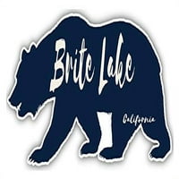 Брайт Лейк Калифорния сувенир 3х винил Декал стикер мечка дизайн