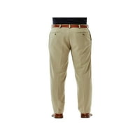 Haggar Men's Cool 18® Solid Flat Front Pant Classic Fit 41114529498