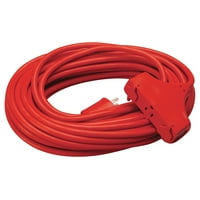 Колман кабел 50 ' Червен КСИ три източник три приемник удължител кабел