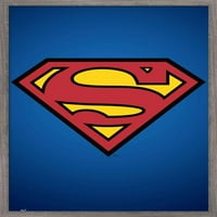 Комикси - Superman - Shield Wall Poster, 14.725 22.375