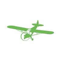 Летяща Пайпър лепенка за щанцоване-самозалепващ винил - устойчив на атмосферни влияния-произведен в САЩ - много цветове и Размери-леки самолети