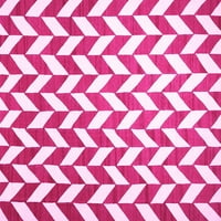 Ахли Компания Вътрешен Квадрат Абстрактно Розово Съвременни Килими Площ, 6 ' Квадрат