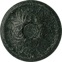 Екена мелница 26 од 3 П Тристан таван медальон, Ръчно рисувана костенурка пращене