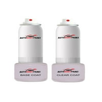 Докоснете Basecoat Plus Clearcoat Spray Paint Kit, съвместим с ярко сребърен метален Dakota Dodge