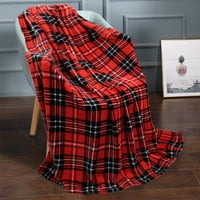Фланел одеяло лек уютен легло одеяло мека хвърлят одеяло годни диван диван подходящ за всички сезони