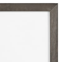 Дизайн галерия дървена рамка за снимки, сплъстена до сиво