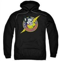 Trevco Mighty Mouse Blighty Hero- Pull Tull-Over Hoodie- Черно малко