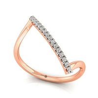 Diamond продаден златен бар пръстен, 14k златен пръстен, сватбен пръстен, минималистичен пръстен, подарък за рожден ден