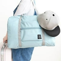 Lomubue сгъваема голяма чанта за съхранение на багаж за багаж с водоустойчива торбичка с торбичка за пътуване с чанта, вино в червено
