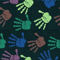 Ahgly Company вътрешен правоъгълник с шаблони с полунощ сиви килими, 2 '3'