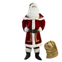 Санта костюм Възрастен костюм-ххл