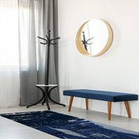 Килим от синя зона Azula от Kavka Designs