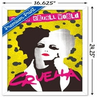 Disney Cruella - Hello Cruell World Wall Poster, 14.725 22.375