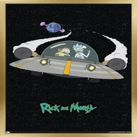 Рик и Морти - Плакат за космическа стена, 22.375 34