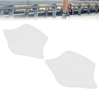Подложка за възглавница на петата, подложки за възглавница самозалепваща облицовка на възглавницата на петата за ежедневни обувки за обувки бяло