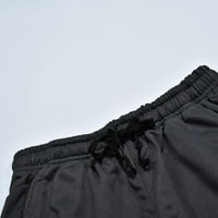 Мъжки панталони пачуърк отпечатани с висока талия джогинг еластична дантела нагоре ежедневни спортове за джогинг бягащи панталони ежедневни панталони за фитнес за човек за човек