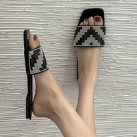 Джилгалисо клирънс дамски сандали дамска лятна мода свободно време Кристал плоски чехли за плаж