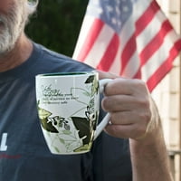 Павилион - ветеран - чаша чаша за кафе на зелени листа Oz Coffee Coffe